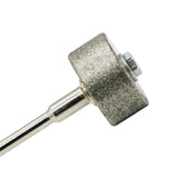 Maxbell Diamond Grinding Wheel Sturdy Mini Sanding Bit for Ceramics Alloy Steel Jade 20mm