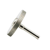 Maxbell Diamond Grinding Wheel Sturdy Mini Sanding Bit for Ceramics Alloy Steel Jade 45mm A