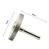 Maxbell Diamond Grinding Wheel Sturdy Mini Sanding Bit for Ceramics Alloy Steel Jade 45mm A