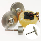 Maxbell Diamond Grinding Wheel Sturdy Mini Sanding Bit for Ceramics Alloy Steel Jade 45mm B