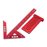Maxbell Angle Line Caliber and T Type Ruler Professional Crafting Center Square Tool type A