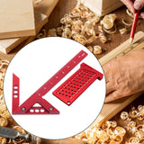 Maxbell Angle Line Caliber and T Type Ruler Professional Crafting Center Square Tool type A