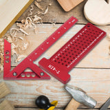 Maxbell Angle Line Caliber and T Type Ruler Professional Crafting Center Square Tool type B