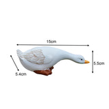 Maxbell Duck Statue Home Decor Yard Decoration Garden Figurine for Lawn Office Room