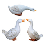 Maxbell Duck Statue Home Decor Yard Decoration Garden Figurine for Lawn Office Room