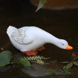 Maxbell Duck Statue Home Decor Yard Decoration Garden Figurine for Lawn Office Room