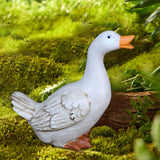 Maxbell Duck Statue Home Decor Yard Decoration Garden Figurine for Lawn Office Room