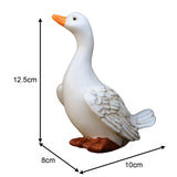 Maxbell Duck Statue Home Decor Yard Decoration Garden Figurine for Lawn Office Room