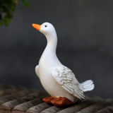Maxbell Duck Statue Home Decor Yard Decoration Garden Figurine for Lawn Office Room