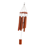 Maxbell Bamboo Chime Music Gift Modern Bless Wooden Wind Chime for Room Yard Outdoor