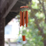 Maxbell Bamboo Chime Music Gift Modern Bless Wooden Wind Chime for Room Yard Outdoor