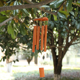 Maxbell Bamboo Chime Music Gift Modern Bless Wooden Wind Chime for Room Yard Outdoor