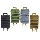 Maxbell Roll up Tool Bag Organizer Storage Pouch Large Capacity for Hobbyists Sturdy Black