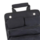Maxbell Roll up Tool Bag Organizer Storage Pouch Large Capacity for Hobbyists Sturdy Black