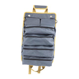 Maxbell Roll up Tool Bag Organizer Storage Pouch Large Capacity for Hobbyists Sturdy Grey