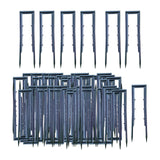 Maxbell 100x Landscape Staples Plastic Garden Stakes for Turf Outdoor Privacy Fences