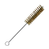 Maxbell Brass Bristles Tube Cleaning Brush Metal Wire Brush for Sink Plumbing Sturdy 30cmx3cm