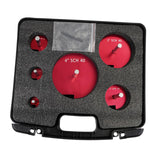 Maxbell 6Pcs PVC Pipe Reamer Kit Plumbing Tool for Standard 1/2" Drills Multipurpose