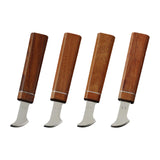 Maxbell Leather Edge Creaser Durable Leathercraft Working Tool for DIY Leather Craft 1.0mm