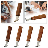 Maxbell Leather Edge Creaser Durable Leathercraft Working Tool for DIY Leather Craft 1.0mm