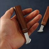 Maxbell Leather Edge Creaser Durable Leathercraft Working Tool for DIY Leather Craft 1.0mm