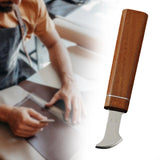 Maxbell Leather Edge Creaser Durable Leathercraft Working Tool for DIY Leather Craft 1.5mm