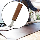 Maxbell Leather Edge Creaser Durable Leathercraft Working Tool for DIY Leather Craft 2.5mm