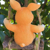 Maxbell Hanging Swing Rabbit Statues Tree Hugger Decoration for Lawn Garden Tree