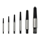 Maxbell 6Pcs Screw Extractor Set Multiuse Portable for Industrial Screw Bolt Removal