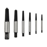 Maxbell 6Pcs Screw Extractor Set Multiuse Portable for Industrial Screw Bolt Removal