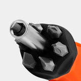 Maxbell 6 in 1 Screwdriver Durable Portable Screwdriver Multi Tool Screw Driver Bit