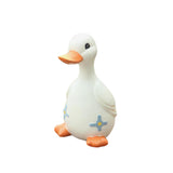 Maxbell Duck Statue Resin Creative Desktop Craft Ornament for Office Balcony Bedroom Son