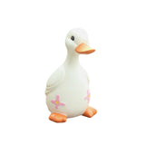 Maxbell Duck Statue Resin Creative Desktop Craft Ornament for Office Balcony Bedroom Daughter
