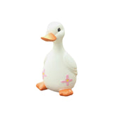 Maxbell Duck Statue Resin Creative Desktop Craft Ornament for Office Balcony Bedroom Daughter