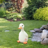 Maxbell Duck Statue Resin Creative Desktop Craft Ornament for Office Balcony Bedroom Daughter