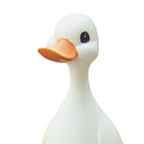 Maxbell Duck Statue Resin Creative Desktop Craft Ornament for Office Balcony Bedroom Dad