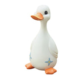 Maxbell Duck Statue Resin Creative Desktop Craft Ornament for Office Balcony Bedroom Dad