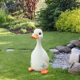 Maxbell Duck Statue Resin Creative Desktop Craft Ornament for Office Balcony Bedroom Dad