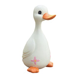 Maxbell Duck Statue Resin Creative Desktop Craft Ornament for Office Balcony Bedroom Mom