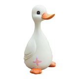 Maxbell Duck Statue Resin Creative Desktop Craft Ornament for Office Balcony Bedroom Mom
