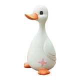 Maxbell Duck Statue Resin Creative Desktop Craft Ornament for Office Balcony Bedroom Mom