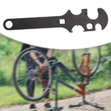 Maxbell Multifunctional Combination Wrench Hand Tool for Bicycles Pipes Repair Black