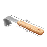 Maxbell Barks Scraper Woodworking Tool Wallpaper Removal Portable Wood Handle Scraper