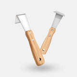 Maxbell Barks Scraper Woodworking Tool Wallpaper Removal Portable Wood Handle Scraper
