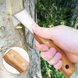 Maxbell Barks Scraper Woodworking Tool Wallpaper Removal Portable Wood Handle Scraper