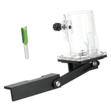 Maxbell 2 in 1 Invisible Fastener Slotting Bracket Mortising Jig for Cabinet Wardrob