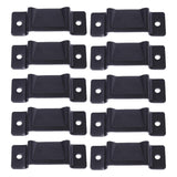 Maxbell 10 Pieces Tape Measure Holder Clip Tool Multifunction Belt Tape Measure Clip Black