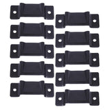 Maxbell 10 Pieces Tape Measure Holder Clip Tool Multifunction Belt Tape Measure Clip Black
