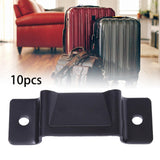 Maxbell 10 Pieces Tape Measure Holder Clip Tool Multifunction Belt Tape Measure Clip Black