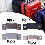 Maxbell 10 Pieces Tape Measure Holder Clip Tool Multifunction Belt Tape Measure Clip Black